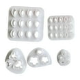 thumbnail image 1 of Yunhgft 5 Pieces Mini Flower and Leaf Utility Multifunctional Fashion Gifts Clay Cutters, 1 of 6