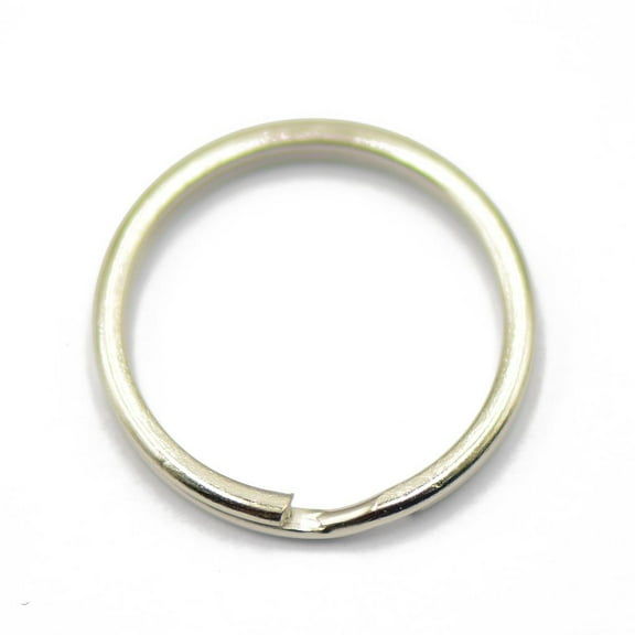 Yunhgft 50pcs Metal Key Holder Split Rings Keyrings Keychain Keyfob ACCESSORIES 18mm