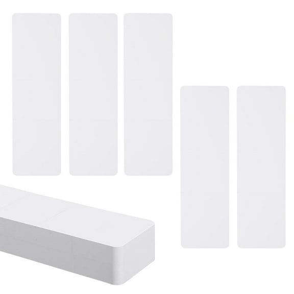 Yunhgft 50x Bookmark Sleeves Bookmark Holder for Business Packaging Supplies Decor White