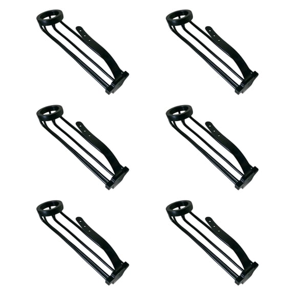 Yunhgft 6Pcs Pool Table Pocket Rails Billiards Equipment for 8 Ball and Chinese Billiard Style D