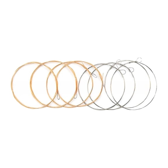 Yunhgft 8x Mandolin Strings G-3rd Replacement Sturdy Mandolin Parts Replacement 8 String