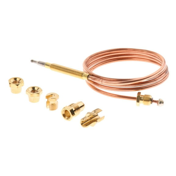 Yunhgft 9cm / 35'' Gas Furnace Replacement Set Thermocouple Boiler Heater w/Adapter