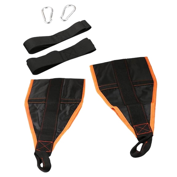 Yunhgft ABDOMINAL Belt Tricep Straps Ab Straps Horizontal Bar Belt Anti Slip Premium Gym Orange