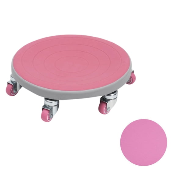 Yunhgft Ab Core Disc Fitness Slider Exercise Glider Six Wheel 360 Rotation with Stable Base for Full Body Home Training