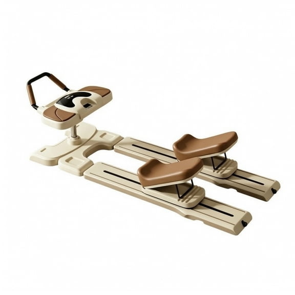 Yunhgft Ab Roller Crawling Machine Core Trainer Smooth Glide Rails and Knee Pads for Small Space Apartment Gym Users