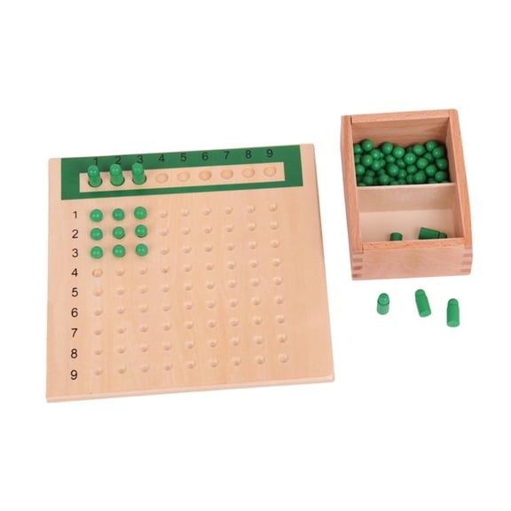 Yunhgft Addition Subtraction Math Manipulatives Learning Math Toy ,Table Game Math Board green