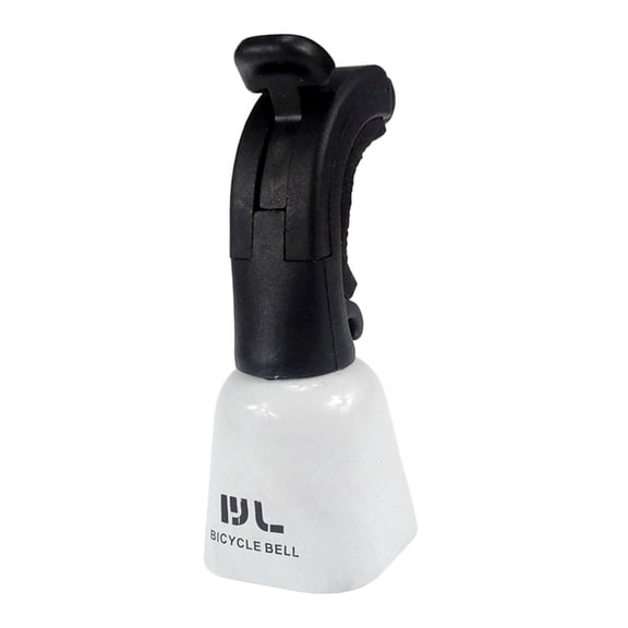 Yunhgft Adjustable Bike Bell, Classic Bicycle Bell for Adults, Loud Crisp Bike Ring Bell White