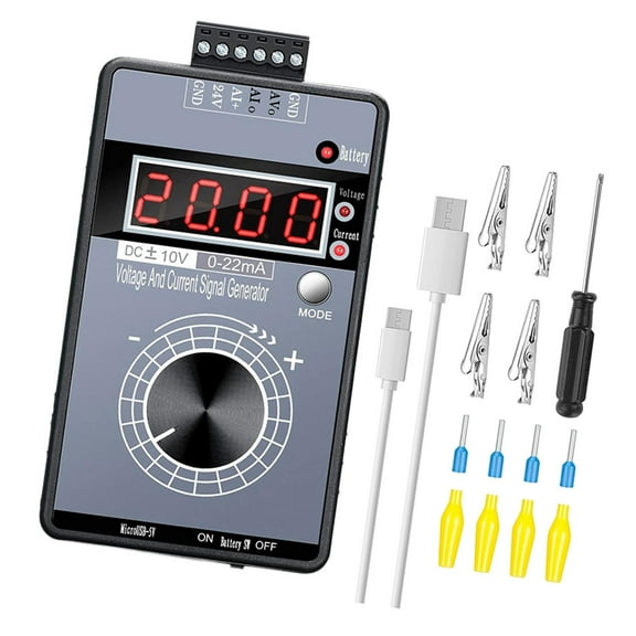 Yunhgft Adjustable Signal Generator 0-20MA 4-20MA Debugging High Precision Adjustable DC
