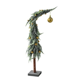 Yunhgft Artificial Whimsical Xmas Tree Desktop Xmas Tree Festival Gift Table Centerpiece 12x45 cm