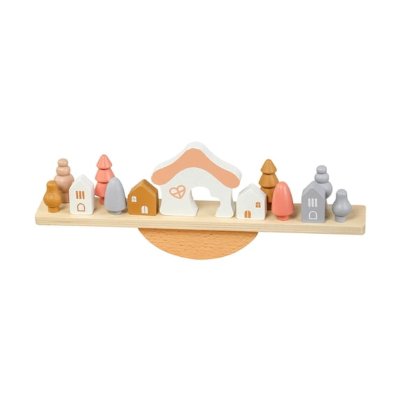 Yunhgft Balance Scale Toy Activity Puzzles Doll Balance Skill Motors Preschool Learning
