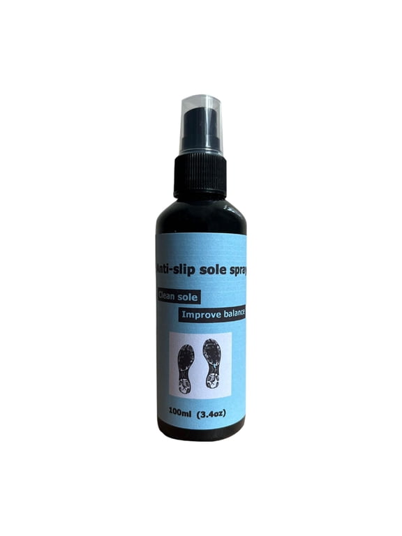 Basketball Shoe Grip Spray Shoe Grip Spray Shoe Traction Enhancer AntiSlip Spray Black