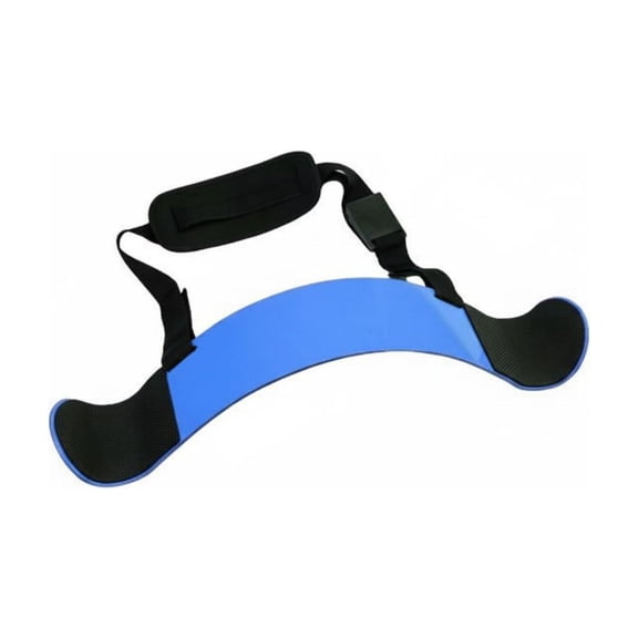 Yunhgft Bicep Blaster Arm Curl Isolator Plate Durable Iron Adjustable Strap Curved Padded Support Suitable for Focused Arm Exercises Muscle Support Gym Setting Home Gym