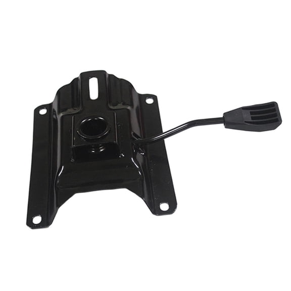 Yunhgft Black Iron Seat Plate Chair Swivel Base Tilt Control Replacement for Tall Vanity