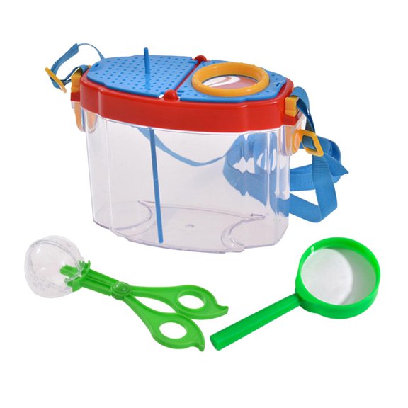 Yunhgft Bug Catcher Kit Magnifier Science Educational Bug Box Insert Bug Viewer for Kids