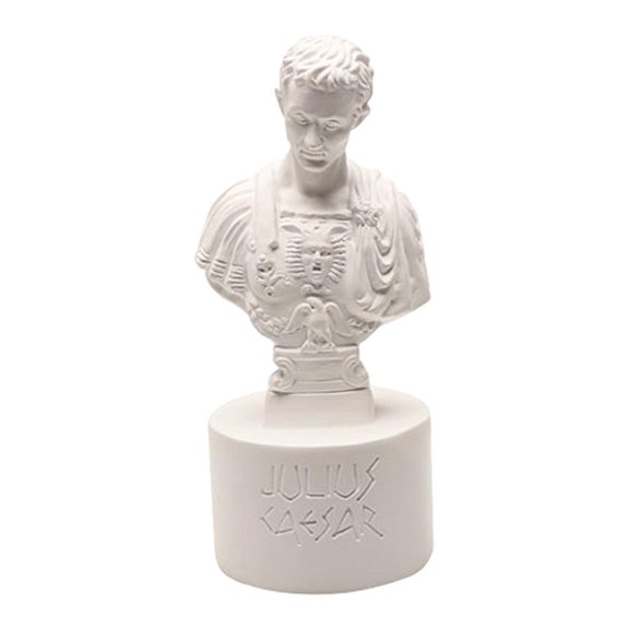 Yunhgft Caesar Figurine Pen Holder Stationery Organizer Container Desktop Decor Gift for