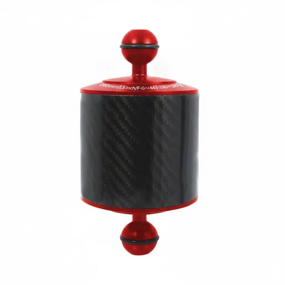 Yunhgft Carbon Fiber Diving Arm Buoyancy Camera Rod Lightweight D80mm Profile for Underwater Photographers and Night Dive Creators