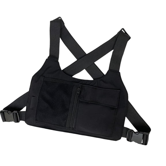 Yunhgft Chest Bag Functional Hip Hop Chest Harness for Running Workouts Exercise Outdoor