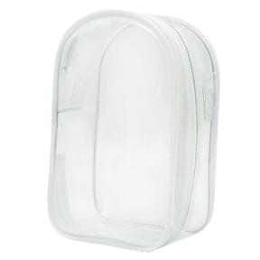 Yunhgft Clear Figure Display Bag, Mini Doll Storage Bag, Waterproof Zipper Closure Mini