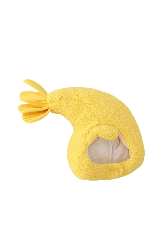 Comfortable Plush Fun Hood Lobster Prawn Shrimp Hats Women Men Costume Hats Warm