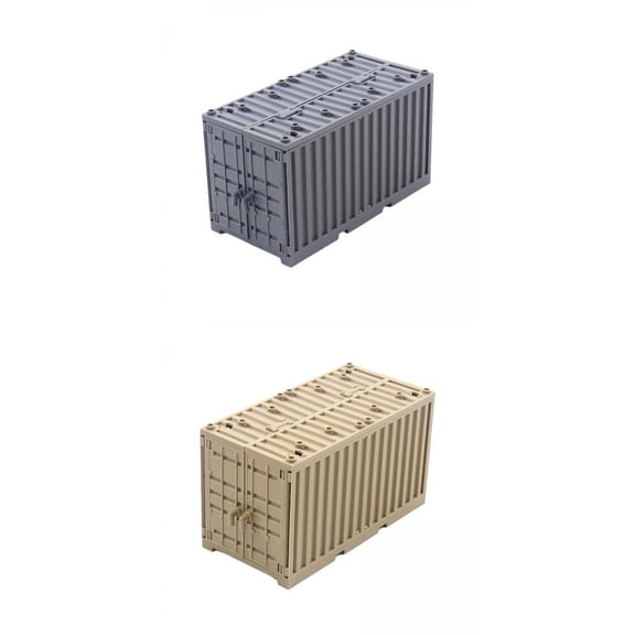 Yunhgft Container Blocks Bricks Box Toy Shipping Container for birthday Gifts 2pcs