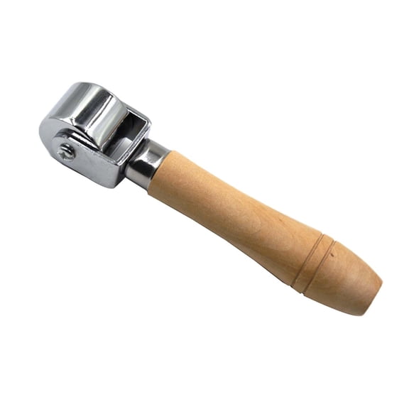 Yunhgft DIY Leather Press Edge Roller DIY Leather Craft Wood Handle Rolling Craft Roller 2.5cm