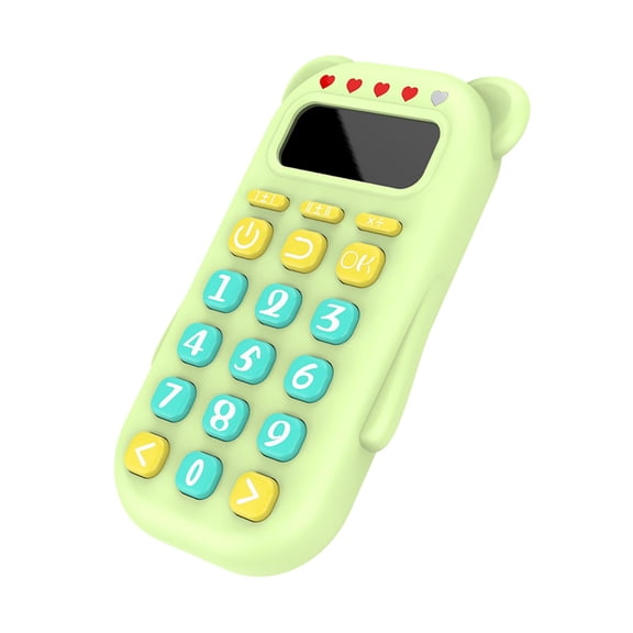 Yunhgft Electronic Math Game Mouth Calculation Trainer for Kids Toddler Green