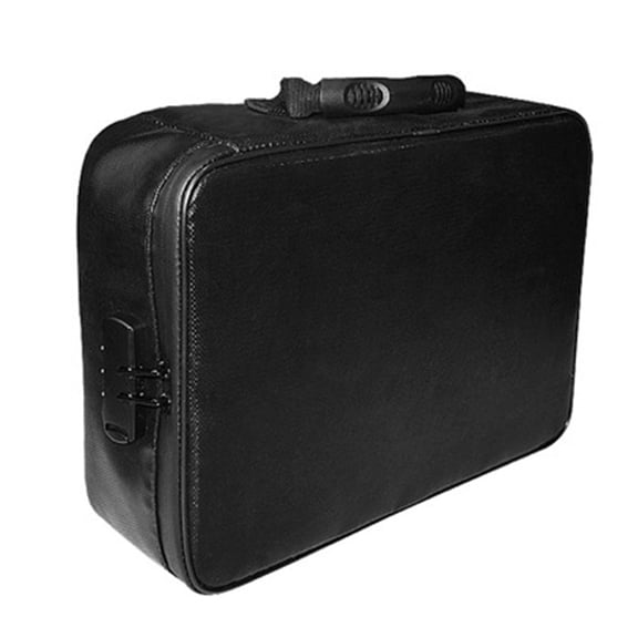 Yunhgft , Fireproof file storage case with lock, practical compartment folder for on the Style B