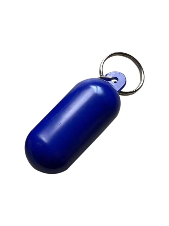 Floating Keychain Buoyant Key Chain, Key Ring Set, Floating Key Holder Water Key Blue