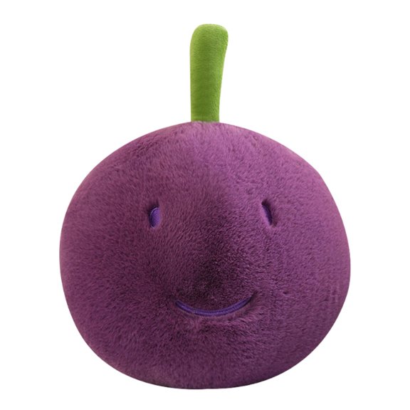 Yunhgft Fruit Plush Toy Grape Plush Cushion Lovely Stuffed Holiday Gift Comfortable Home 32cm