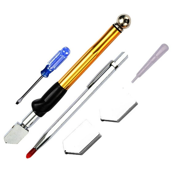 Yunhgft Glass Cutter Hand Tools Glass Cutting Ceramic Easy to Glide Mirror Windows Tiles