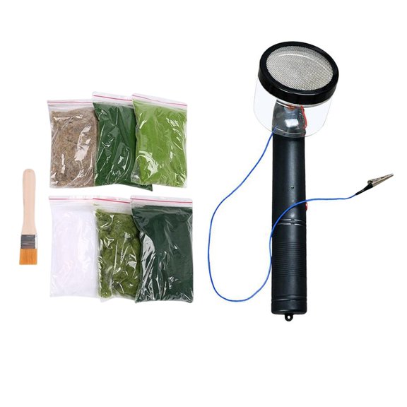 Yunhgft Grass Applicator Flocking Applicator Modeling Accessories Electrostatic Flocking