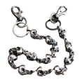 thumbnail image 1 of Yunhgft Hip Hop Punk Trendy Skeleton Waist Belt Chain for Women Men Girls Boys Teenagers, 1 of 6