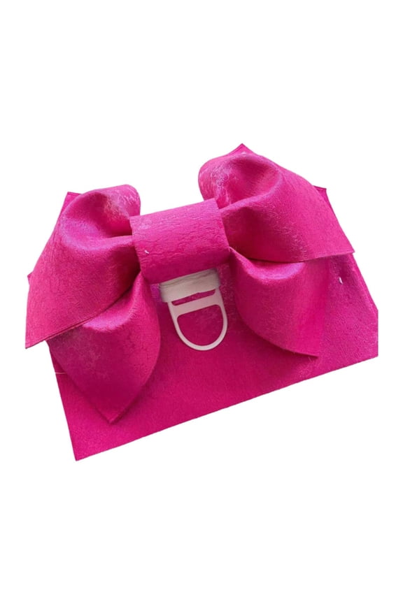 Kimono Obi Belt Corsets Obi Waistband Portable Fashion Pre Tied Bow Japanese for Dark Pink