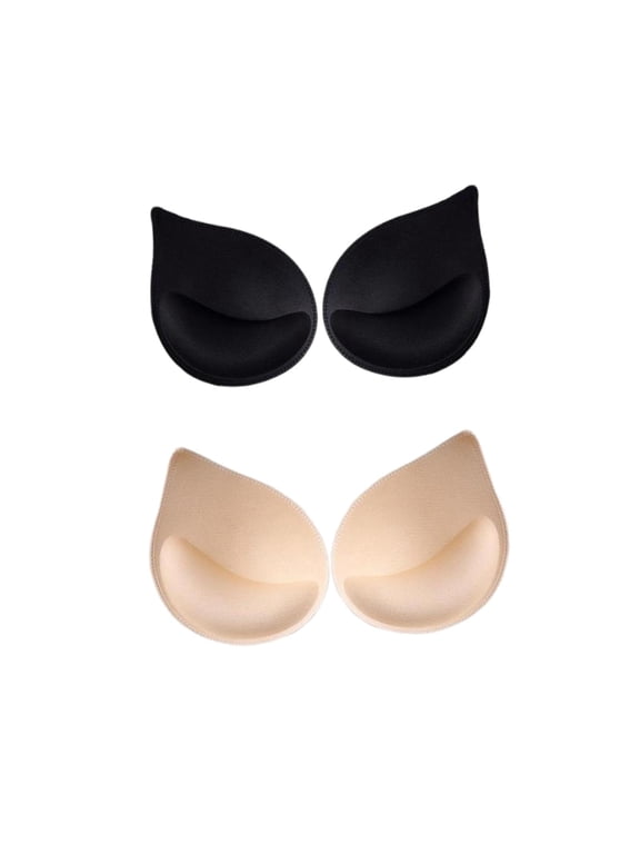 Kloware 2 Pair Bra Insert Pads Enhancer Removable Breathable Sports Bikini