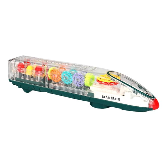 Yunhgft Large Electric Train Toy with Lights and Music Playtime Motor Vehicles for Christmas Present Birthday Gifts Boys and Girls Children Kids