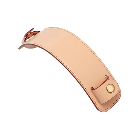 Yunhgft Leather Shoulder Strap Pad Detachable Replacement for Laptop Case, Tote Satchels light Khaki