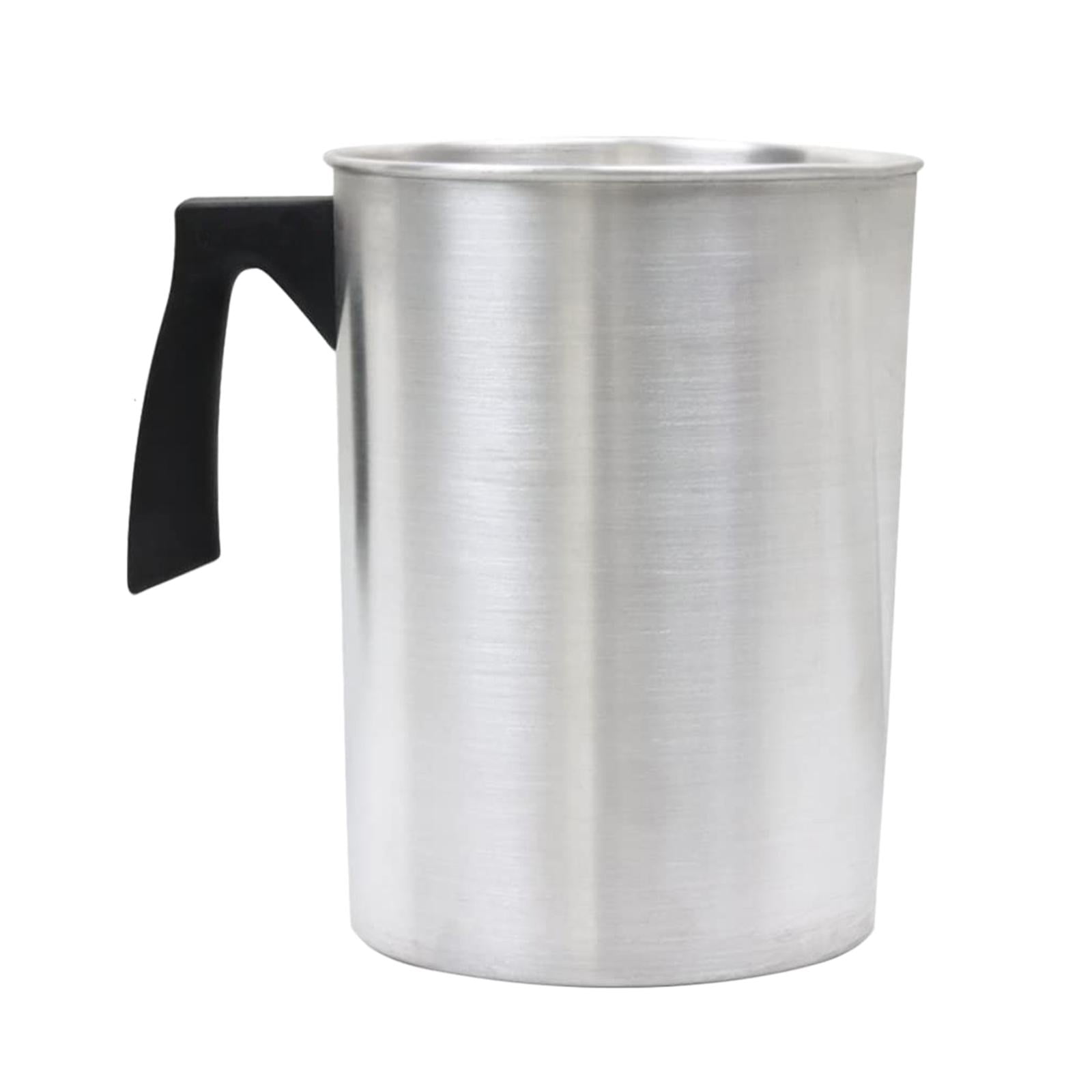 Yunhgft Light Candle Making Pouring Pot, Dripless Pouring Spout & -Resisting Handle, Wax