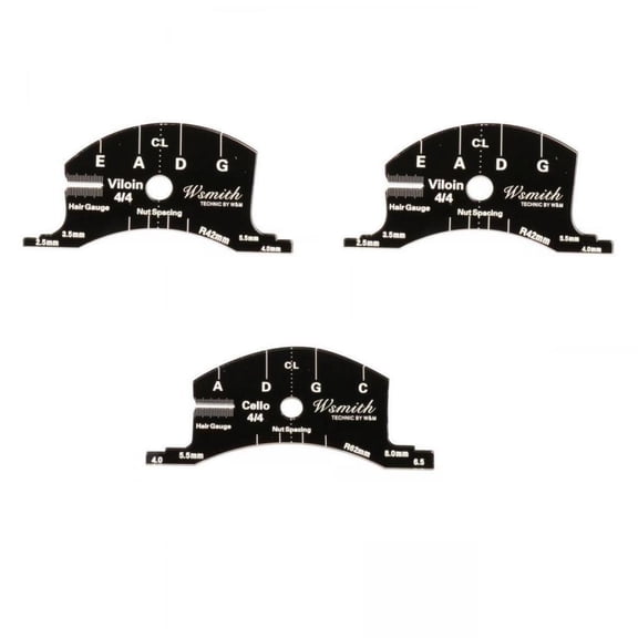 Yunhgft Magic Sound 3x Violin Bridge Multifunctional Mold Template Repair Tool