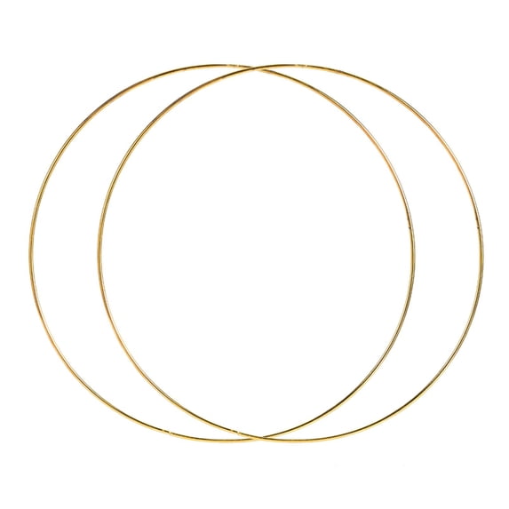 Yunhgft Metal Hoop Wreath Hanging Wedding Party Decor 40cm