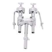 Yunhgft Metal Tom-Tom Drum Holder Mount Stand Bracket Support for Drum Set Accessories
