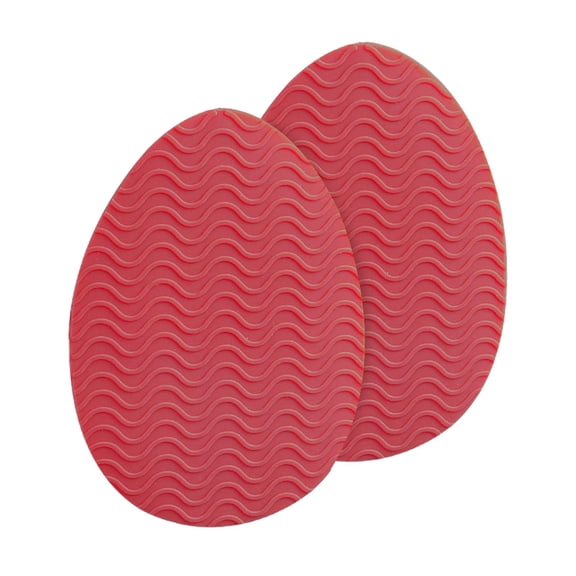 Yunhgft Non Pads Anti Slip Sole Stickers Sole Protectors for Shoe Bottom Round Round Head Red