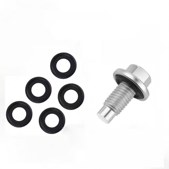 Yunhgft Oil Drain Plug Service Bolt Gasket Assortment Iron Construction Wear Resistant for Professional Technicians