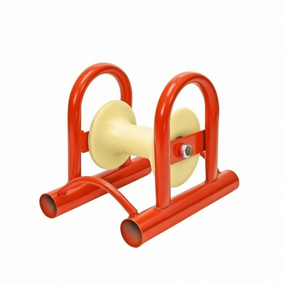 Yunhgft Open Frame Cable Roller Wire Pulling Pulley Heavy Duty Steel Guide Wheel for Professional Installers
