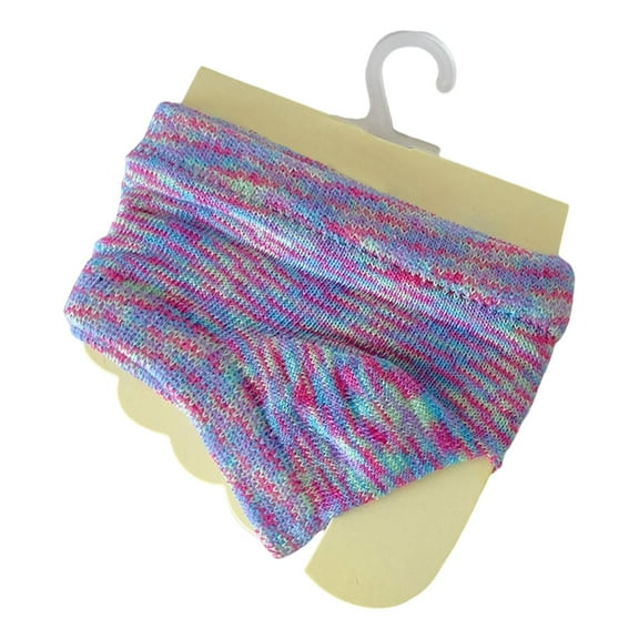 Yunhgft Open Toe Half Socks Accessories Lightweight Soft Forefoot Liner for Sandal Clogs Purple