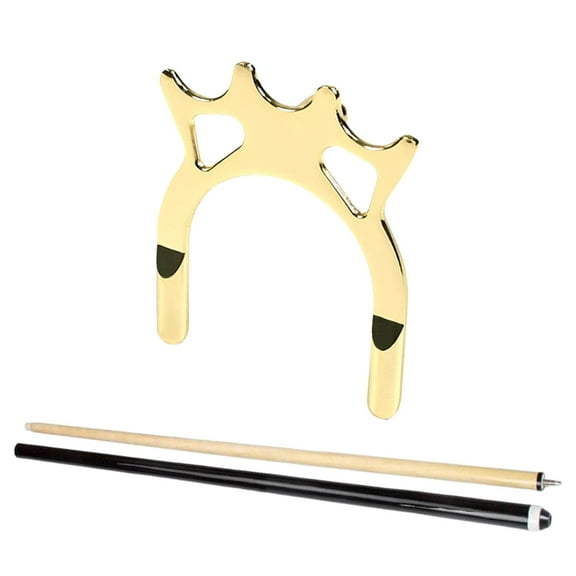 Yunhgft Pool Bridge Stick Set Billiard Cue Support Rack for Home Indoor Game Parties