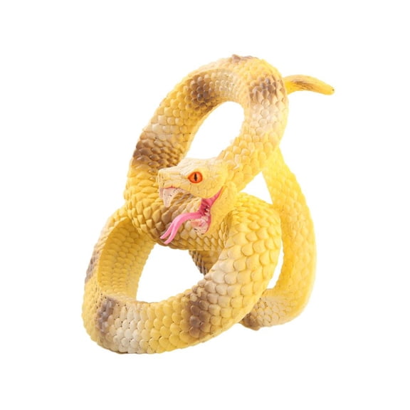 Yunhgft Python Model Creepy Hand to Do Figures for Halloween Prank yellow