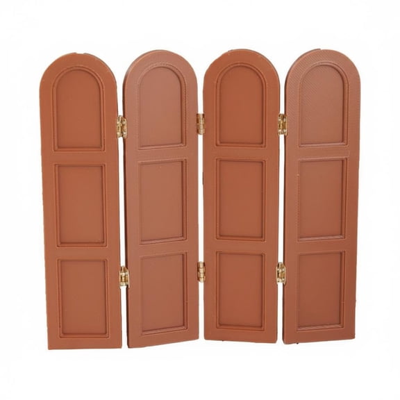 Yunhgft Room Divider Dollhouse Screen Miniature Hinged Panel Design Lightweight Plastic for Collectors and Kids 14 Plus