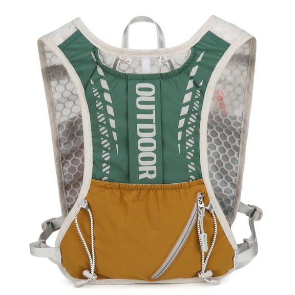 Yunhgft Running Backpack Hydration Vest Trail Pack Ergonomic Close Fit Breathable Nylon Mesh 20 Liter Storage Adjustable for Unisex Adult Runners Cyclists