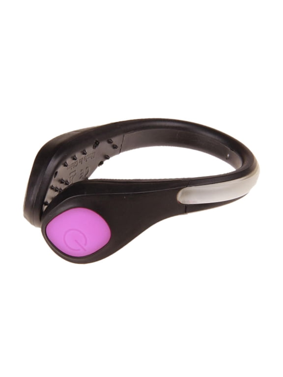 Shoe Clip Light, Night Running Gear for Runners Joggers Bikers Walkers, Strobe and Steady Flash Mode, Water Resistant Pink