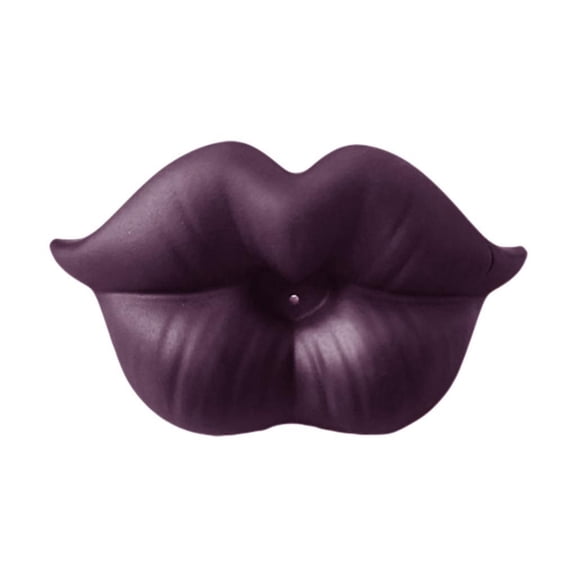 Yunhgft Silicone Funny Lips Shaped Pacifier for Babies Infant Children - Purple
